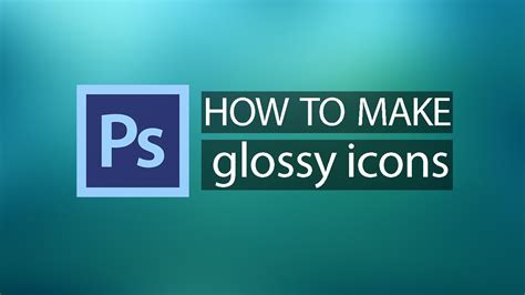 Photoshop Cs6 How To Make Professional Icons Youtube