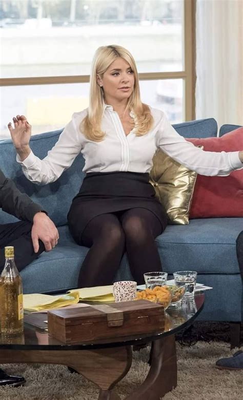 Holly Willoughby Style Holly Willoughby Outfits Black Pantyhose