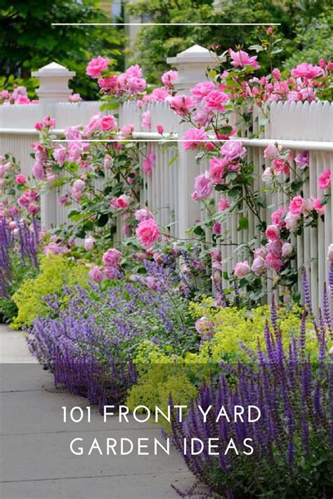 101 Front Yard Landscaping Ideas Photos Fence Landscaping Front