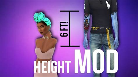 Sims 4 Height Mod Download Mod The Sims Height Slider