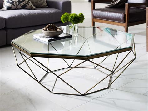 Get 5% in rewards with club o! Four Hands Marlow 44''L x 40'' Wide Octagon Coffee Table ...