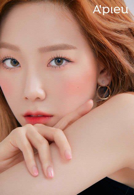 Snsd Taeyeon Shares Behind The Scene Pictures From Her A Pieu Endorsement Wonderful Generation