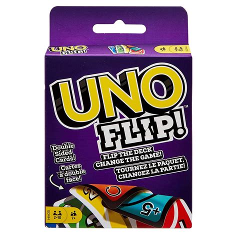 Oct 02, 2000 · uno is the classic and beloved card game that's easy to pick up and impossible to put down! Uno Flip Card Game, UNO FLIP! is the classic card game you know, now with an exciting new twist ...