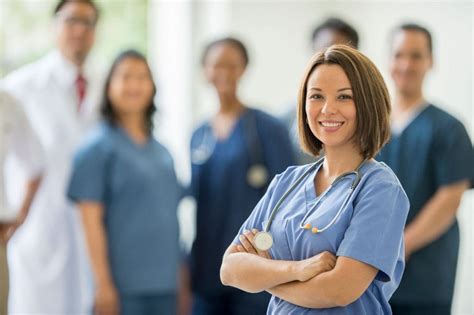 Happy Nurse In Safe Workplace Healthy Workforce Institute