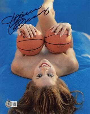 JEANIE BUSS SIGNED AUTOGRAPHED X PHOTO LOS ANGELES LAKERS OWNER