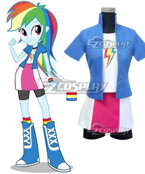 My Little Pony Equestria Girls Rainbow Dash Cosplay Costume Buy At