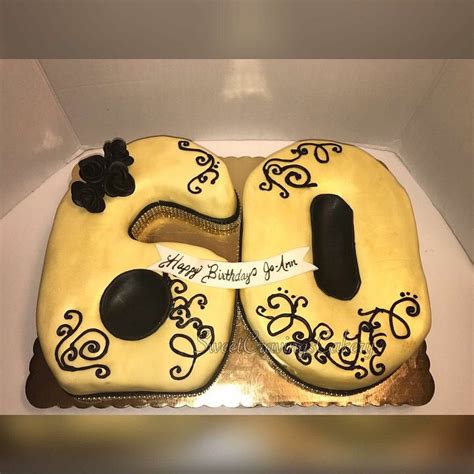Number Cake 60th Birthday Cupcake Cakes Cake Number Cakes