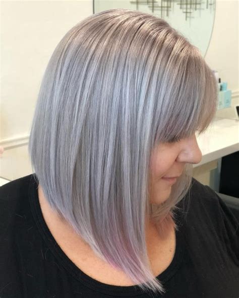 Inverted bob with long sides. 23 Trendiest Inverted Bob Haircuts of 2019
