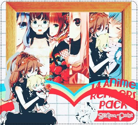 14 Anime Render Pack By Sakuraaoshiki On Deviantart