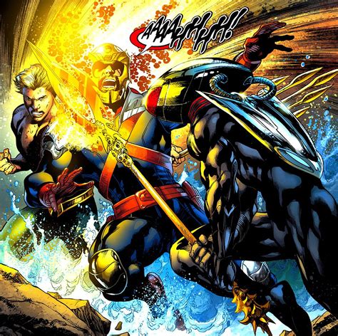 Check spelling or type a new query. Aquaman and Vostok-X vs Black Manta by Ivan Reis | Black ...