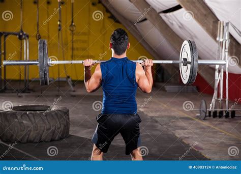 Lifting Some Weights Stock Photo Image Of Indoor Weights 40903124