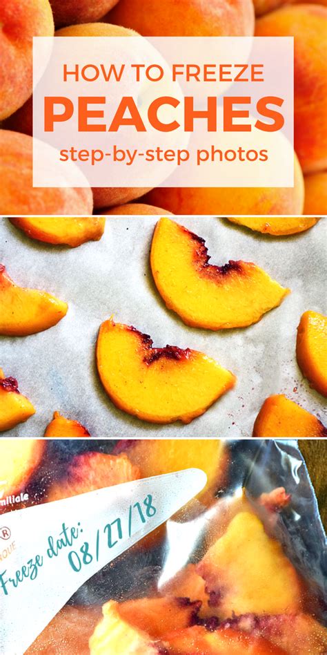How To Freeze Peaches The Easy Way Sundaysupper