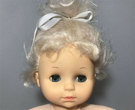 Vintage Cititoy Sleepy Blinky Eye Inch Plastic Baby Doll With