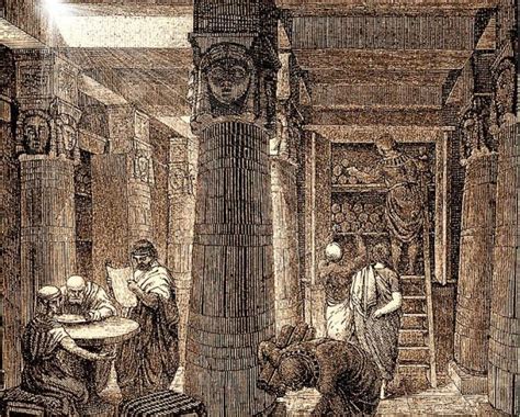Who Destroyed The Great Library Of Alexandria Ancient Origins