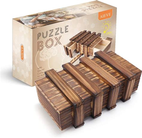 Aieve Puzzle Box For Adults Money Puzzle Box For Cash T