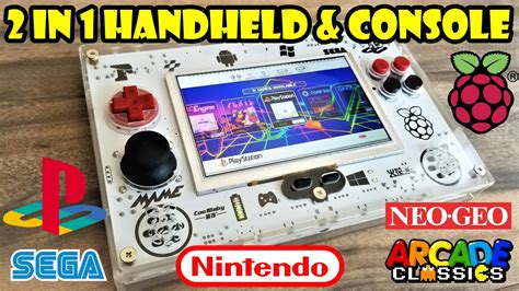 Raspberry Pi 3 Cm3 Open Source 2 In 1 Retro Handheld And Console Game