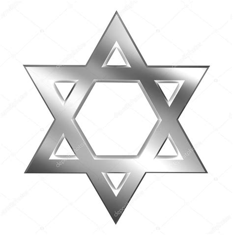 Silver Star Of David Stock Photo By ©loftystyle 3957347