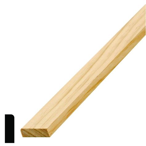 What we love most about this plan is how this diyer managed to make her door stopper from practically nothing. Alexandria Moulding WM 876 7/16 in. x 1-3/8 in. Pine Stop ...