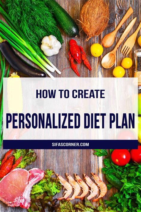 How To Create Your Own Personalized Diet Plan Sifas Corner