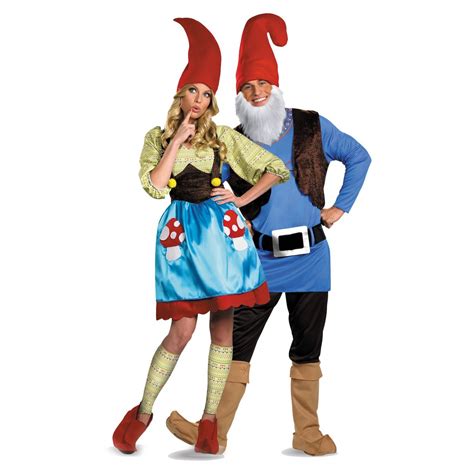 Ms Gnome And Papa Gnome Disfraz De Gnomo Disfraces Y Halloween Parejas