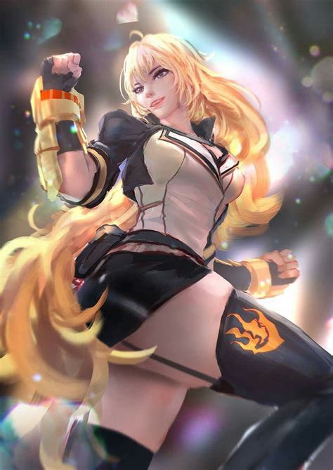 Done By Cglas On Deviantart Yang Xiao Long Alternate Outfit Rwby
