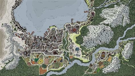 Artstation Motherboard Map Personal Work