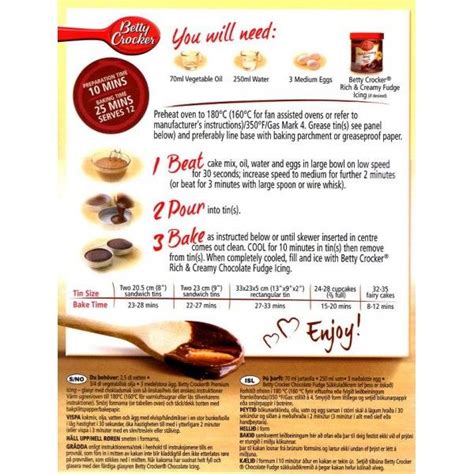 I warmed up a couple of tablespoons of store. Betty Crocker Snackin Cake Mixes | Pin Betty Crockers Cake ...