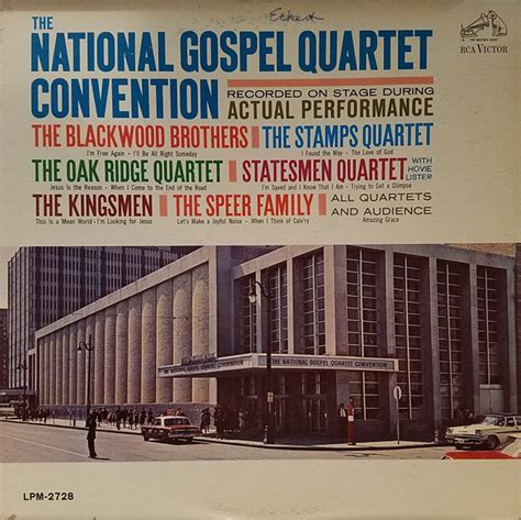 The National Gospel Quartet Convention Discogs