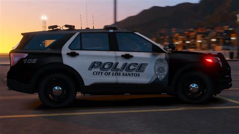 4kand2k Los Santos Police Department Pack Modification Universe