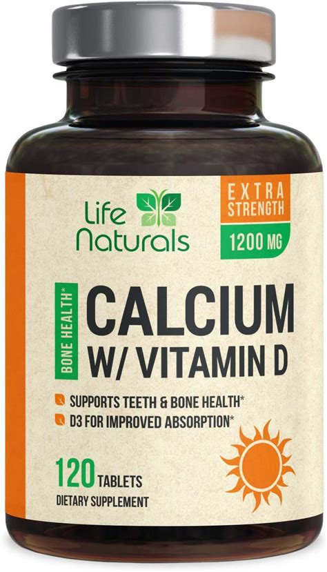 Naturesplus animal parade source of life calcium children's. Life Nutrition Calcium Supplement High Potency Daily ...