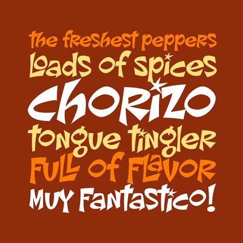 Chorizo Is An Offbeat Lettering Font By Pink Broccoli