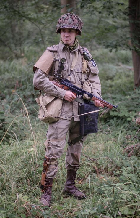 Iconic 101st Airborne Uniform In Normandy