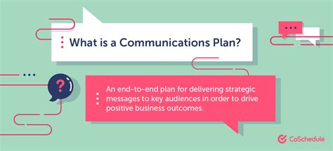 Communications Plan Template How To Create Yours In 12 Steps Marketing
