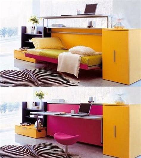 Saving Space With Creative Folding Bed Ideas 22 Small Room Design