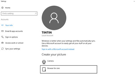 Add A Profile Photo Or Picture To Your Windows 10 Account Ask Dave