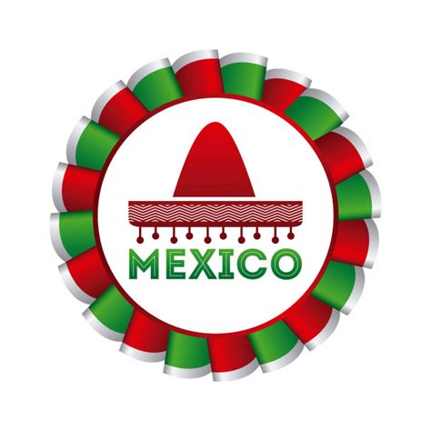 Mexico Design Over White Background Vector Illustration Vector