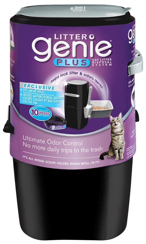 Litter Genie Plus Cat Litter Disposal System With Odor