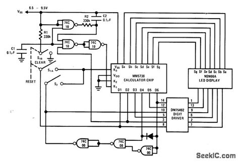 Dc circuit and electrical power review. CALCULATOR_COUNTS_UP_TO_300_Hz - Measuring_and_Test_Circuit - Circuit Diagram - SeekIC.com