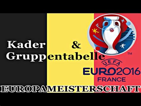 Fifa 21 belgien kader em 2021. BELGIEN Europameisterschaft Kader & Gruppenauslosung - EM ...
