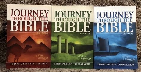 Journey Through The Bible By Ken Wade 2013 First Edition 3 Book Set Pb