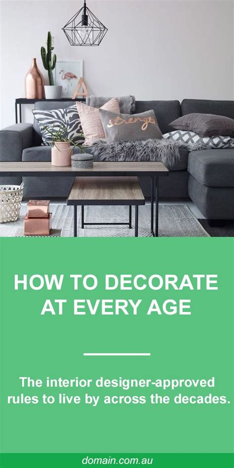 Decorating By The Decades Rules To Live By In Your 20s 30s And 40s