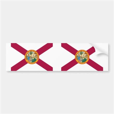 Florida State Flag Bumper Sticker