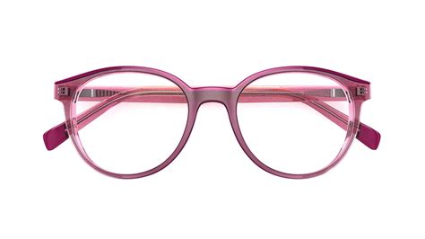 Specsavers Femenino Gafas Rubra Rosa Redonda Plástico Acetate Frame