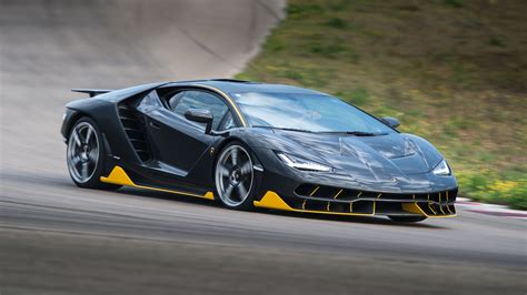 Фотографии Lamborghini 2016 Centenario Coupe серые авто 3840x2160