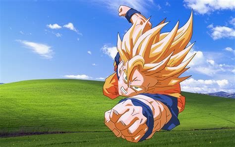 Download Dragon Ball Z Goku Windows Wallpaper In High Resolution At