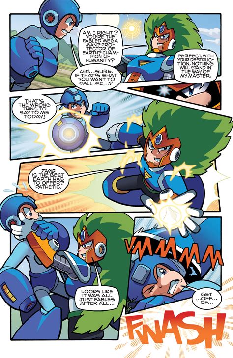 Read Online Mega Man Comic Issue 20