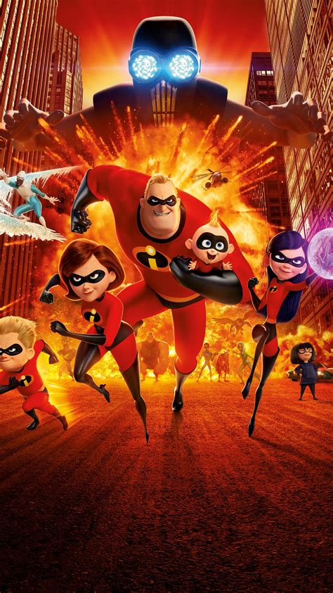 Incredibles 2 2018 Phone Wallpaper Moviemania Disney Incredibles Disney Pixar Movies