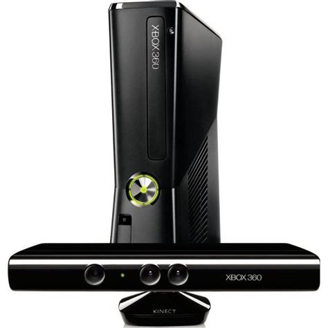 Xbox 360 Arcade Slim Console 250gb Kinect Bundle Incl Kinect Adventures