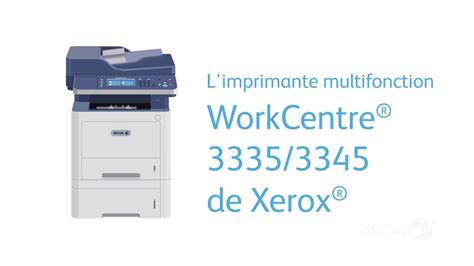 Machines Xerox Workcentre 3335 3345 Youtube