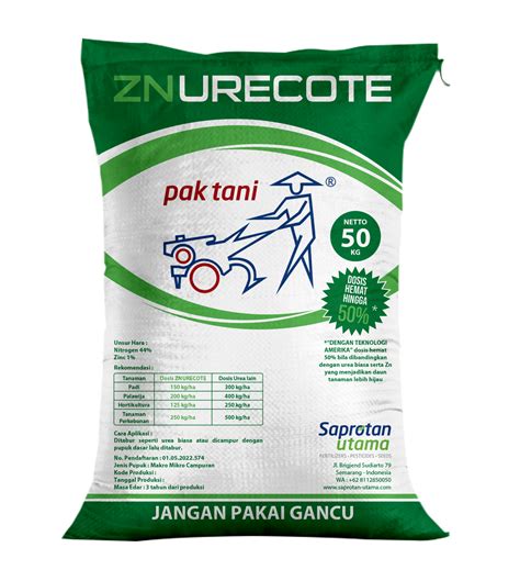 Zn Urecote Saprotan Utama